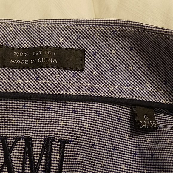 NWT Mens XMI Platinum dress shirt - Picture 3 of 3